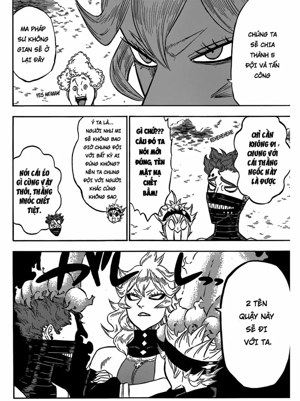 Truyện Tranh Pháp Sư Không Phép Thuật - Black Clover trang 5