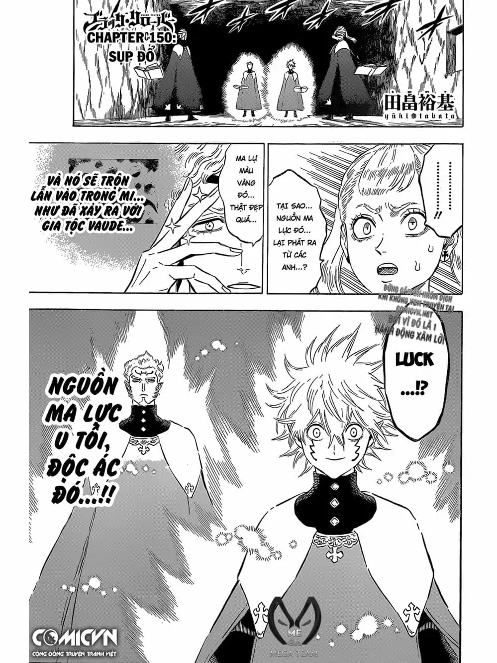 Truyện Tranh Pháp Sư Không Phép Thuật - Black Clover trang 5