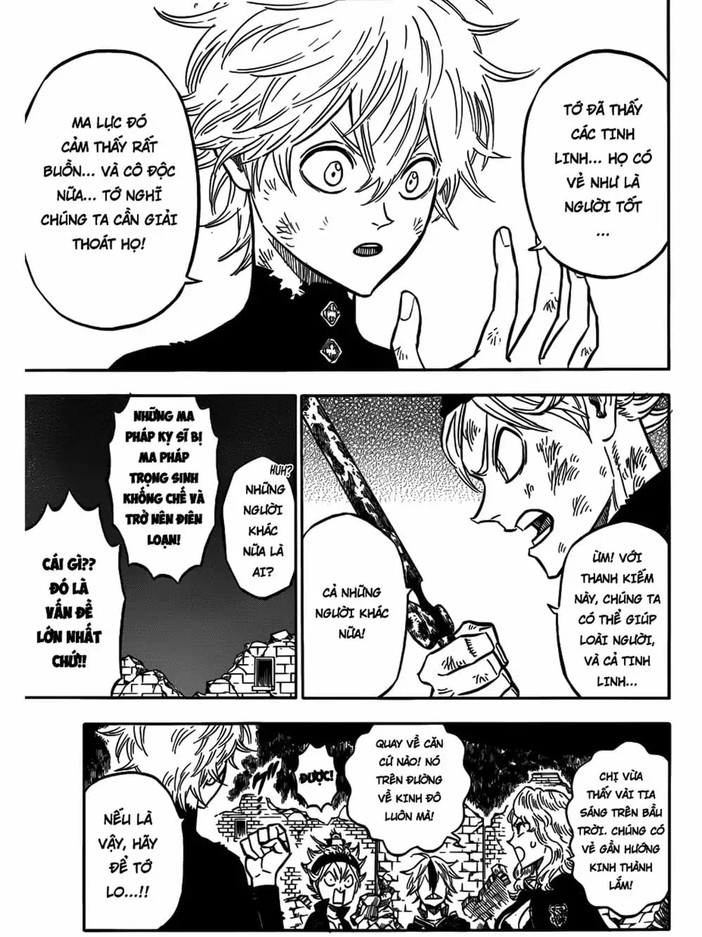 Truyện Tranh Pháp Sư Không Phép Thuật - Black Clover trang 5