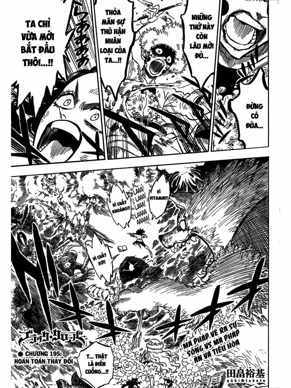 Truyện Tranh Pháp Sư Không Phép Thuật - Black Clover trang 5