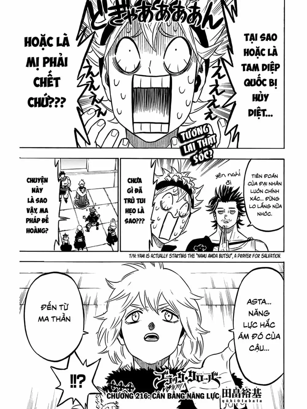 Truyện Tranh Pháp Sư Không Phép Thuật - Black Clover trang 5