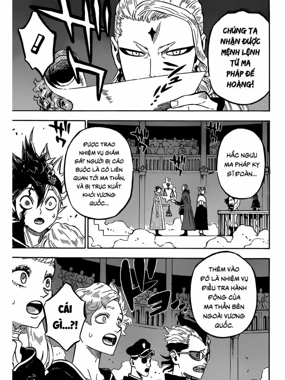 Truyện Tranh Pháp Sư Không Phép Thuật - Black Clover trang 5