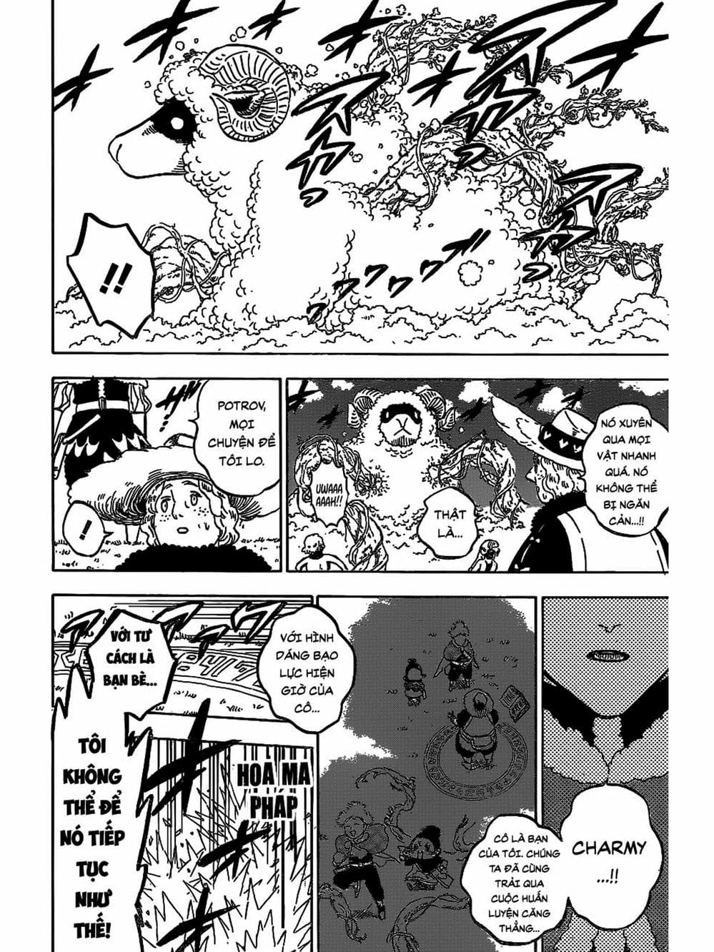 Truyện Tranh Pháp Sư Không Phép Thuật - Black Clover trang 5