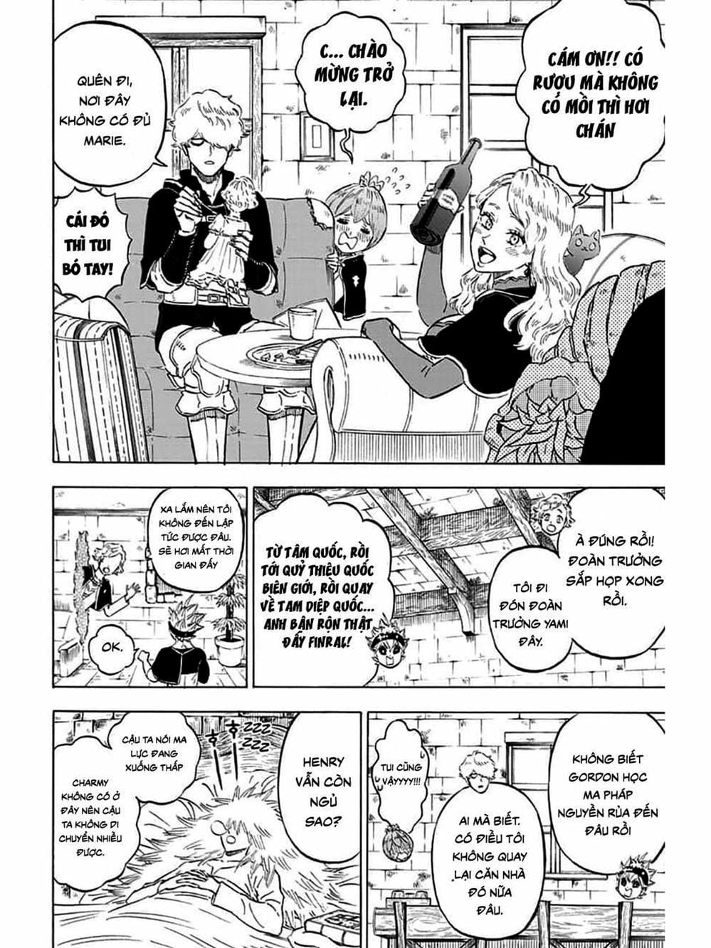 Truyện Tranh Pháp Sư Không Phép Thuật - Black Clover trang 5