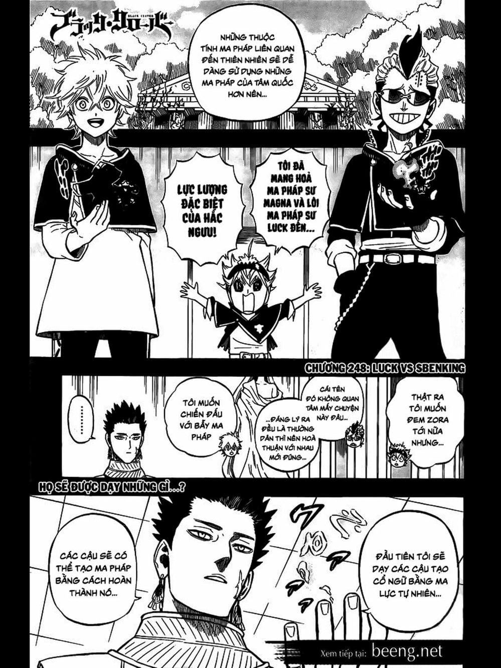 Truyện Tranh Pháp Sư Không Phép Thuật - Black Clover trang 5