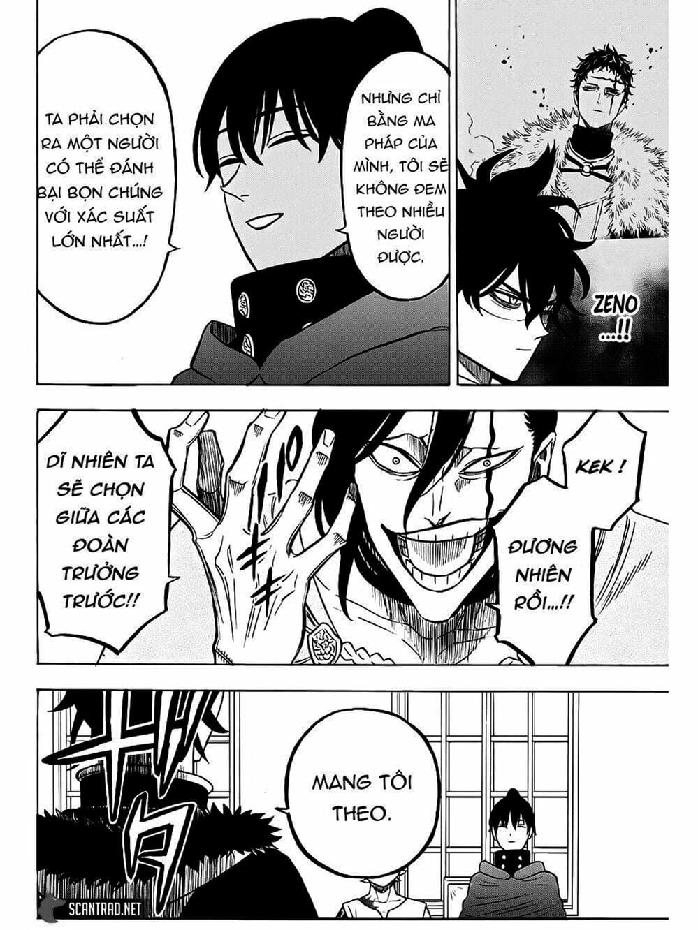 Truyện Tranh Pháp Sư Không Phép Thuật - Black Clover trang 5