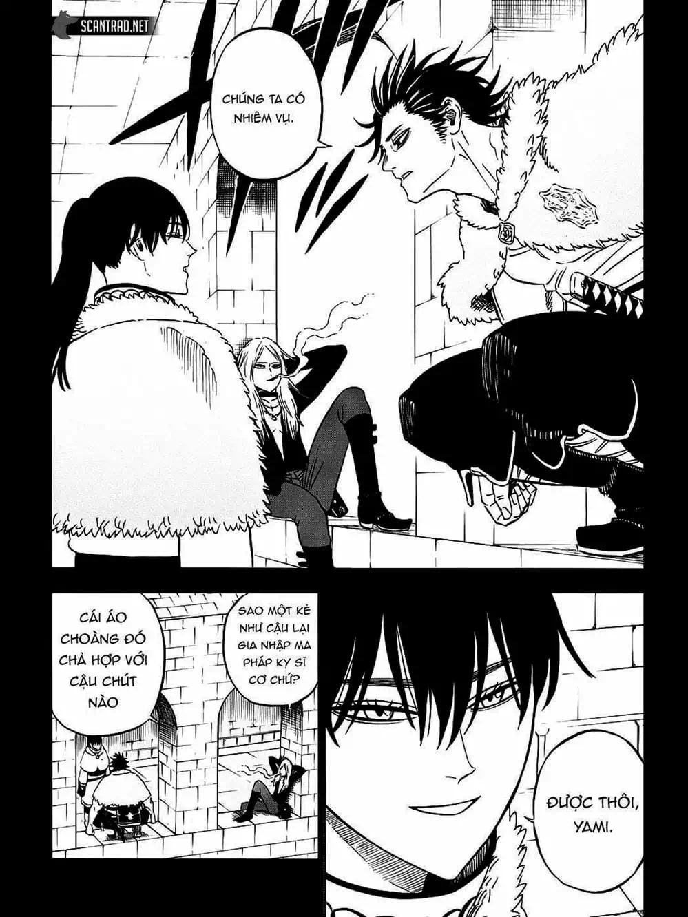 Truyện Tranh Pháp Sư Không Phép Thuật - Black Clover trang 5