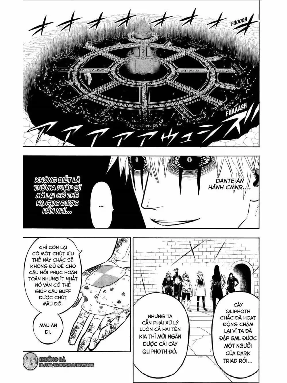 Truyện Tranh Pháp Sư Không Phép Thuật - Black Clover trang 5