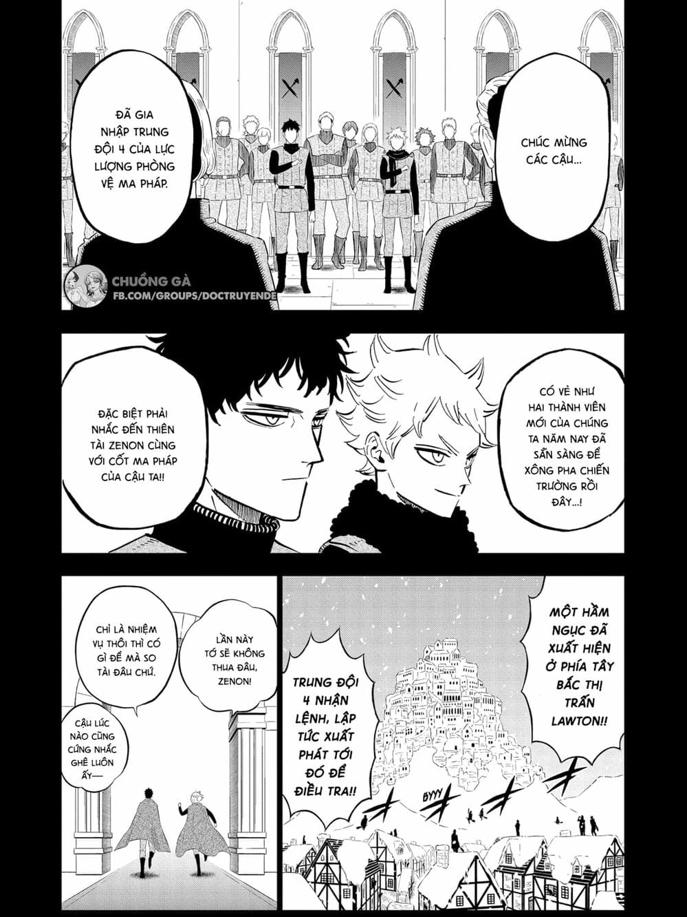 Truyện Tranh Pháp Sư Không Phép Thuật - Black Clover trang 5