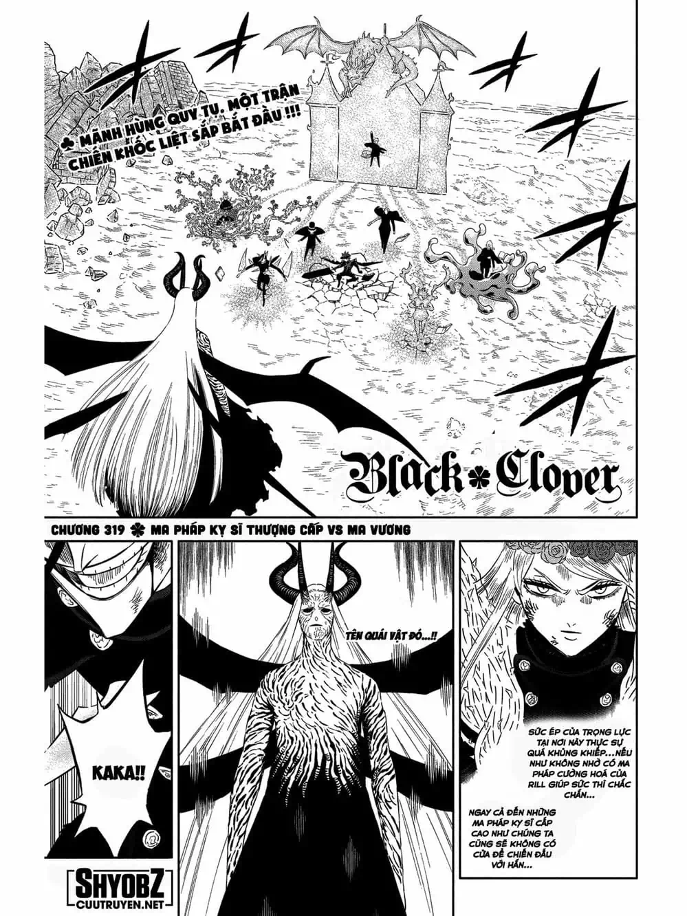 Truyện Tranh Pháp Sư Không Phép Thuật - Black Clover trang 5
