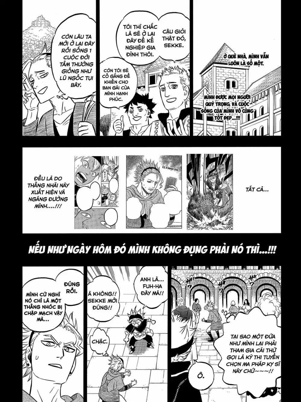 Truyện Tranh Pháp Sư Không Phép Thuật - Black Clover trang 5