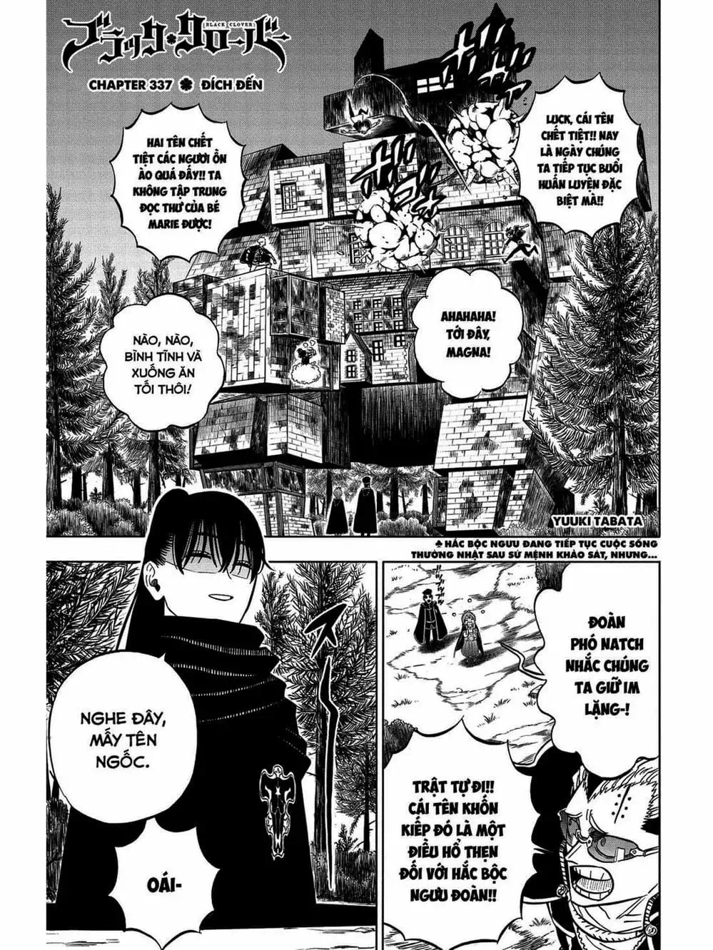 Truyện Tranh Pháp Sư Không Phép Thuật - Black Clover trang 5