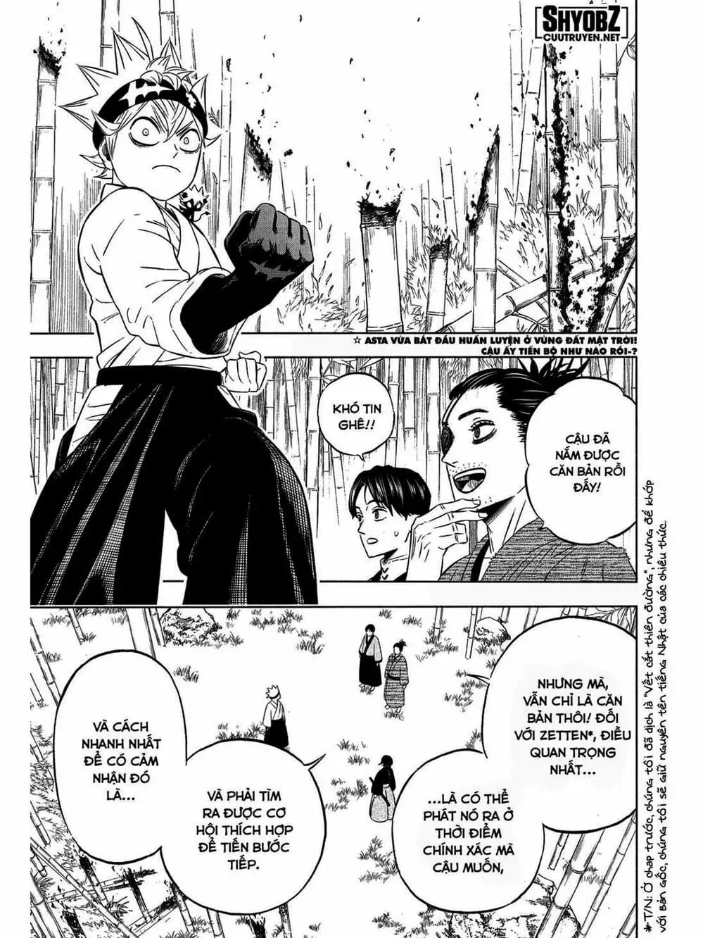 Truyện Tranh Pháp Sư Không Phép Thuật - Black Clover trang 5