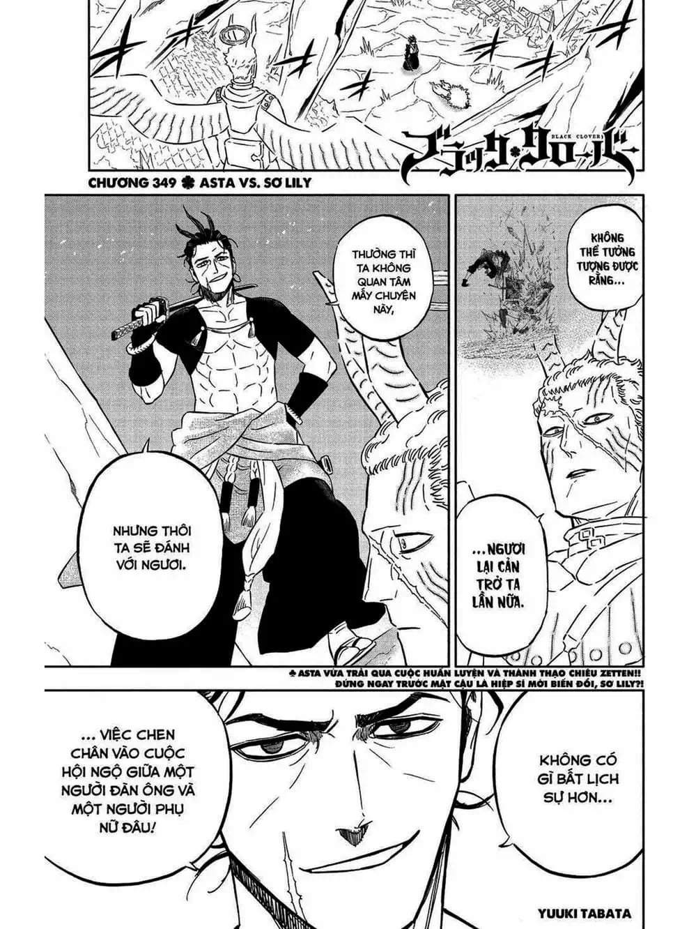 Truyện Tranh Pháp Sư Không Phép Thuật - Black Clover trang 5