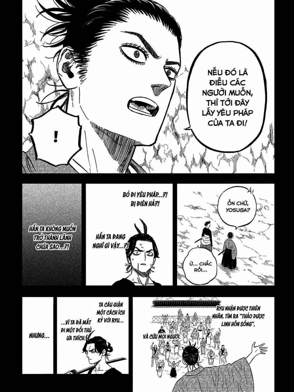 Truyện Tranh Pháp Sư Không Phép Thuật - Black Clover trang 5