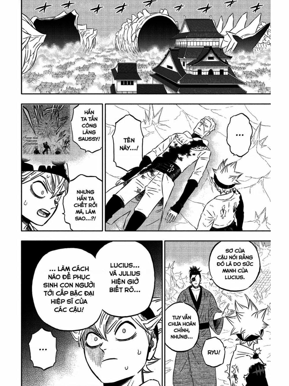 Truyện Tranh Pháp Sư Không Phép Thuật - Black Clover trang 5