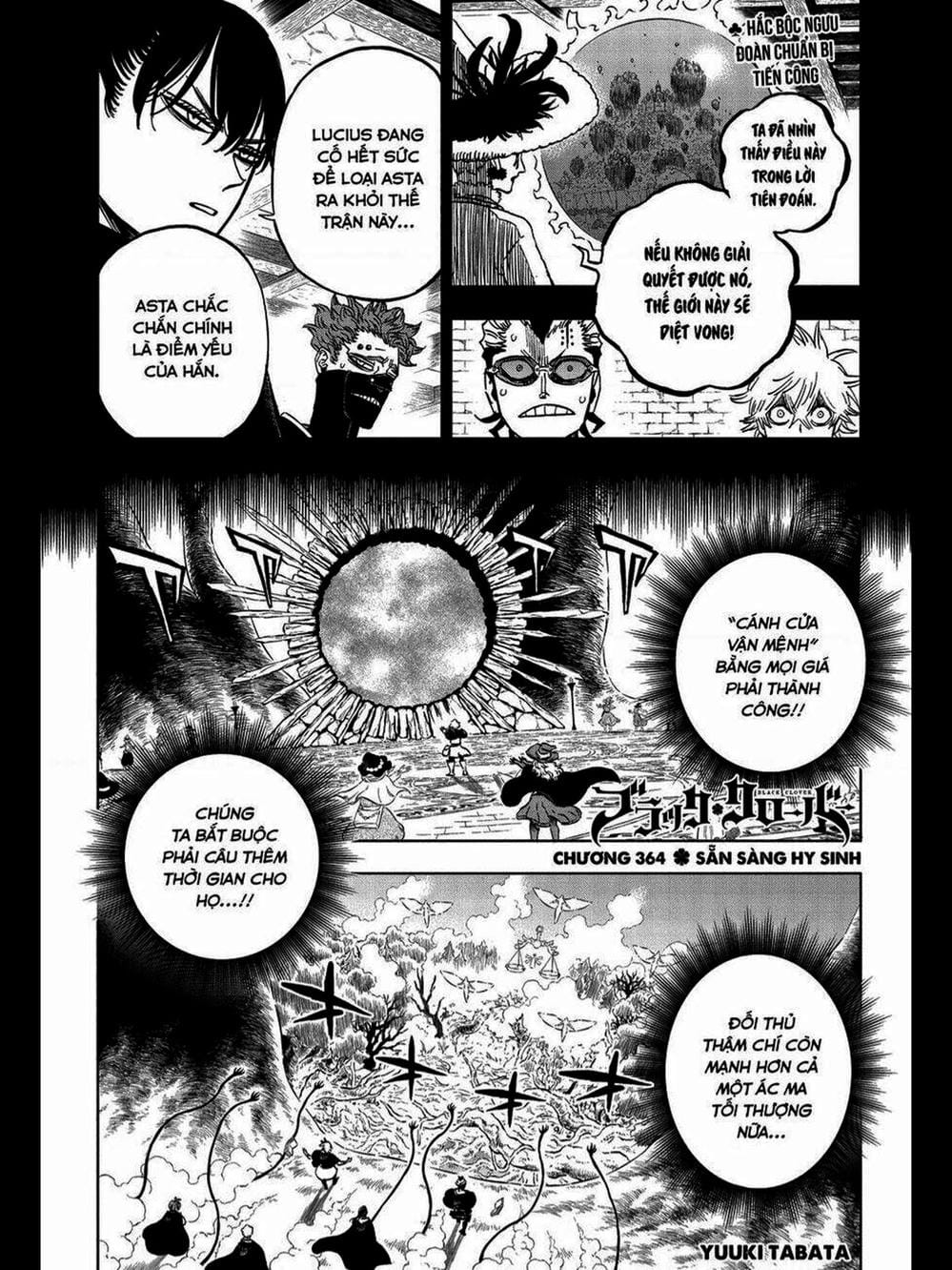 Truyện Tranh Pháp Sư Không Phép Thuật - Black Clover trang 5