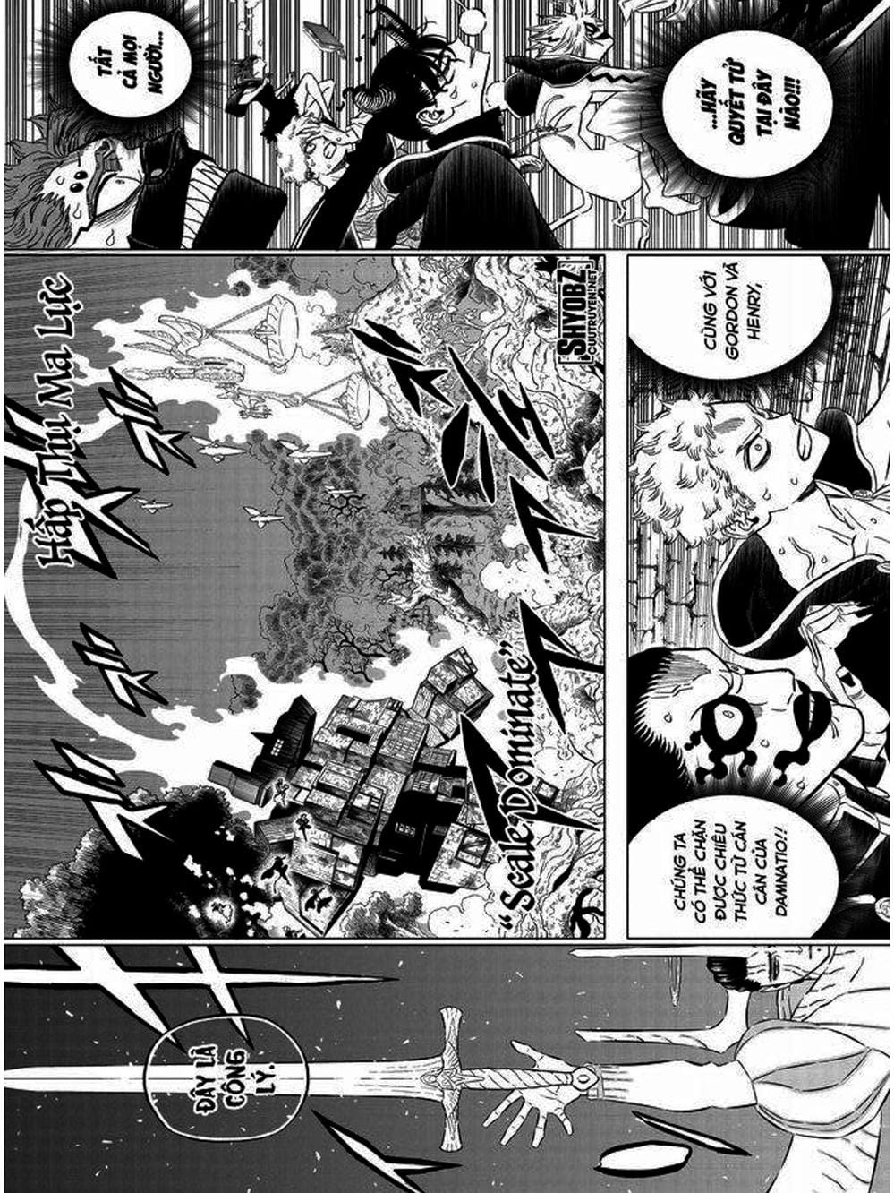 Truyện Tranh Pháp Sư Không Phép Thuật - Black Clover trang 5