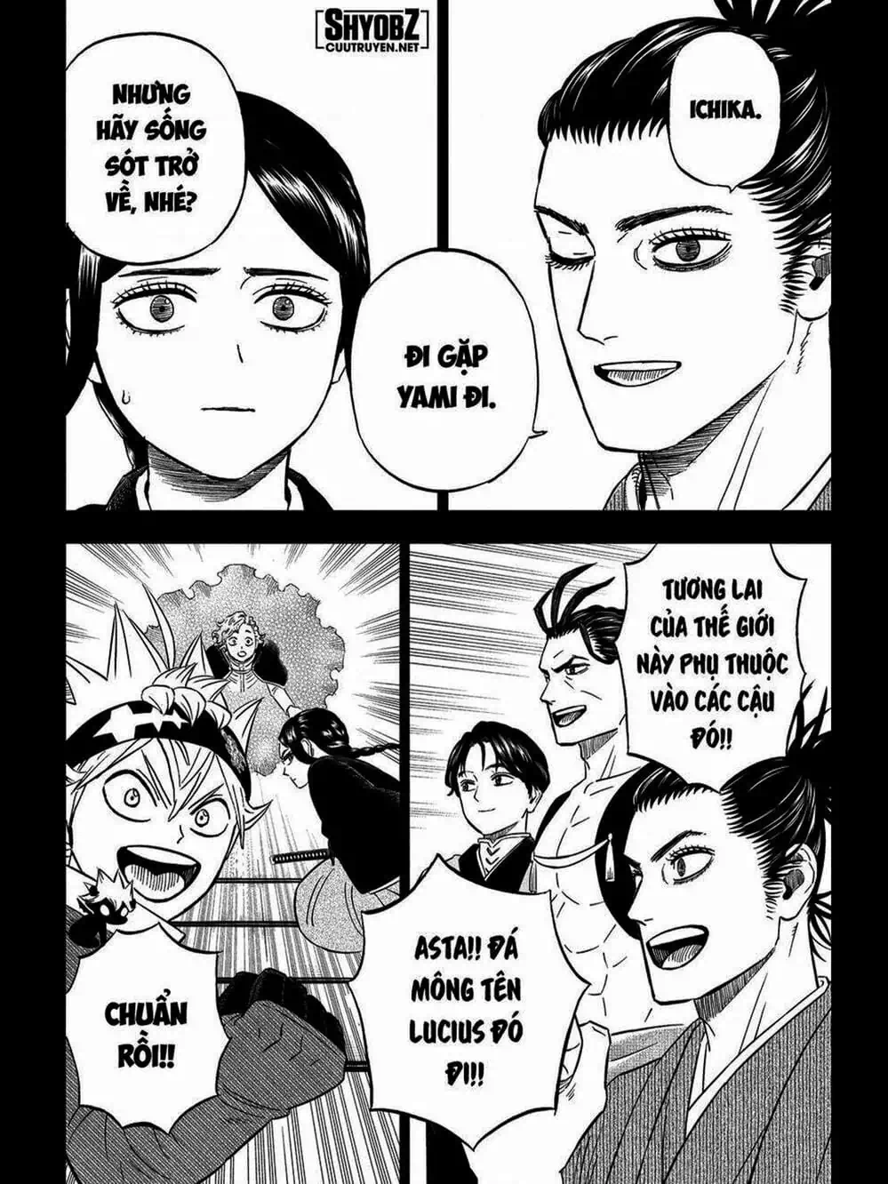 Truyện Tranh Pháp Sư Không Phép Thuật - Black Clover trang 5