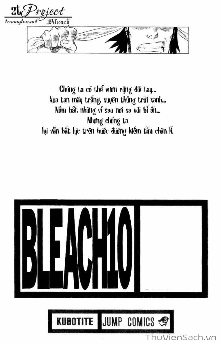 Truyện Tranh Bleach - Sứ Mạng Thần Chết trang 6