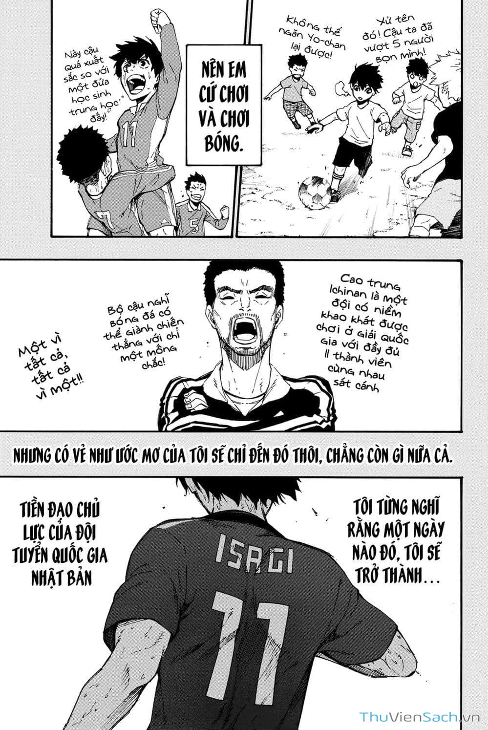 Truyện Tranh Tiền Đạo Số 1 - Blue Lock trang 6
