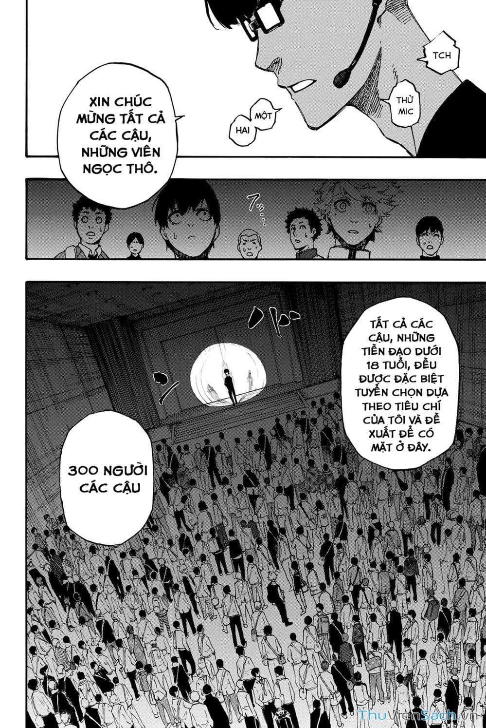 Truyện Tranh Tiền Đạo Số 1 - Blue Lock trang 6