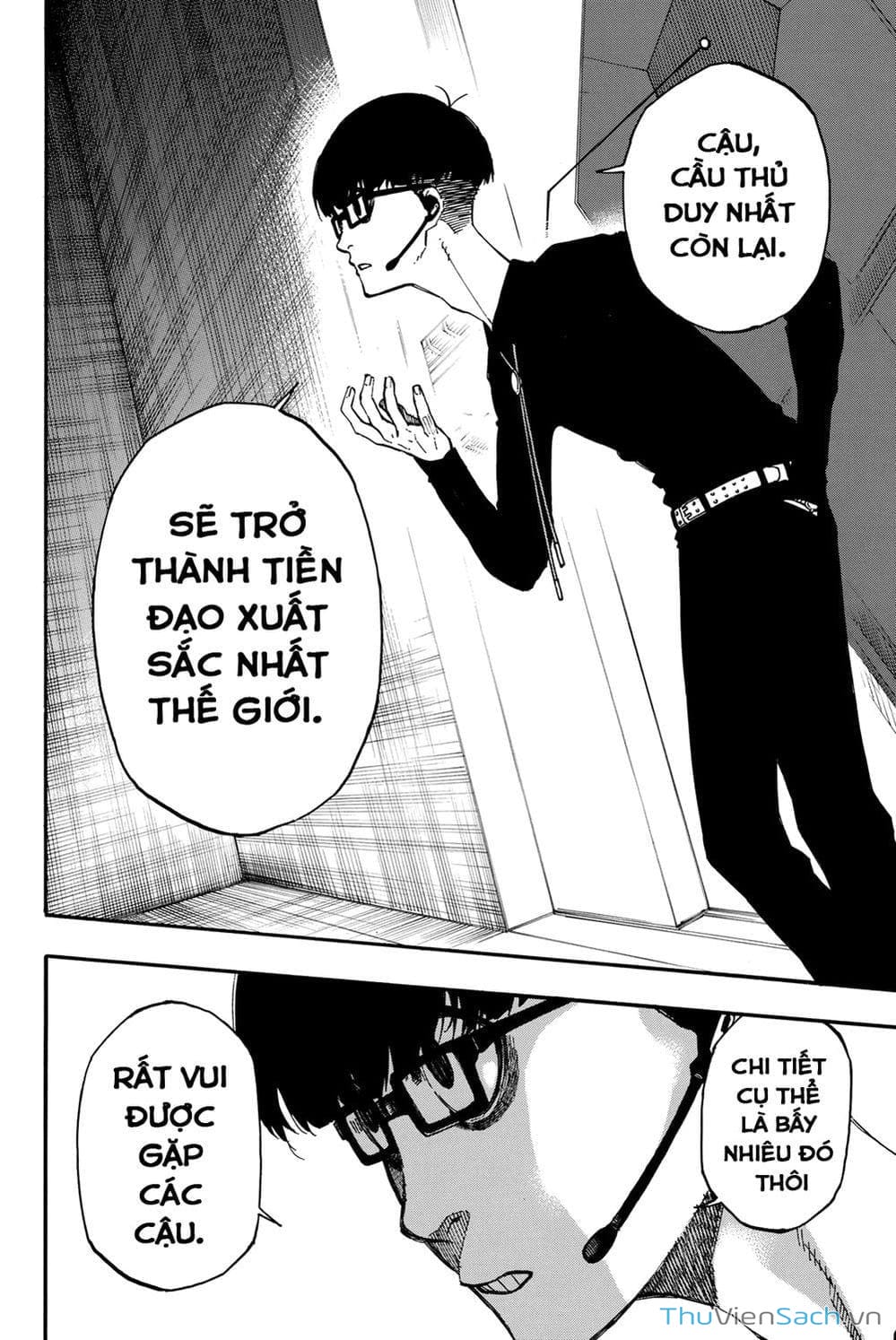 Truyện Tranh Tiền Đạo Số 1 - Blue Lock trang 6