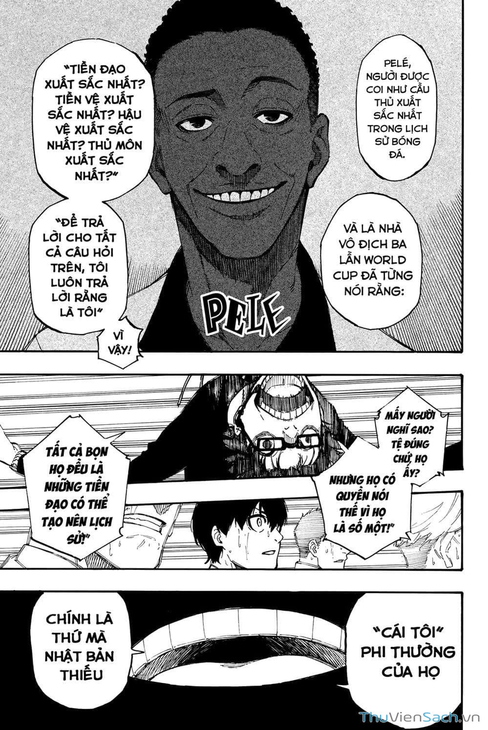 Truyện Tranh Tiền Đạo Số 1 - Blue Lock trang 6