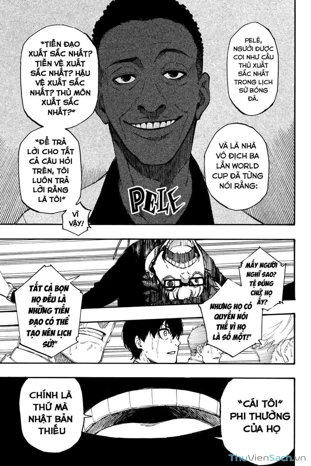 Truyện Tranh Tiền Đạo Số 1 - Blue Lock trang 5
