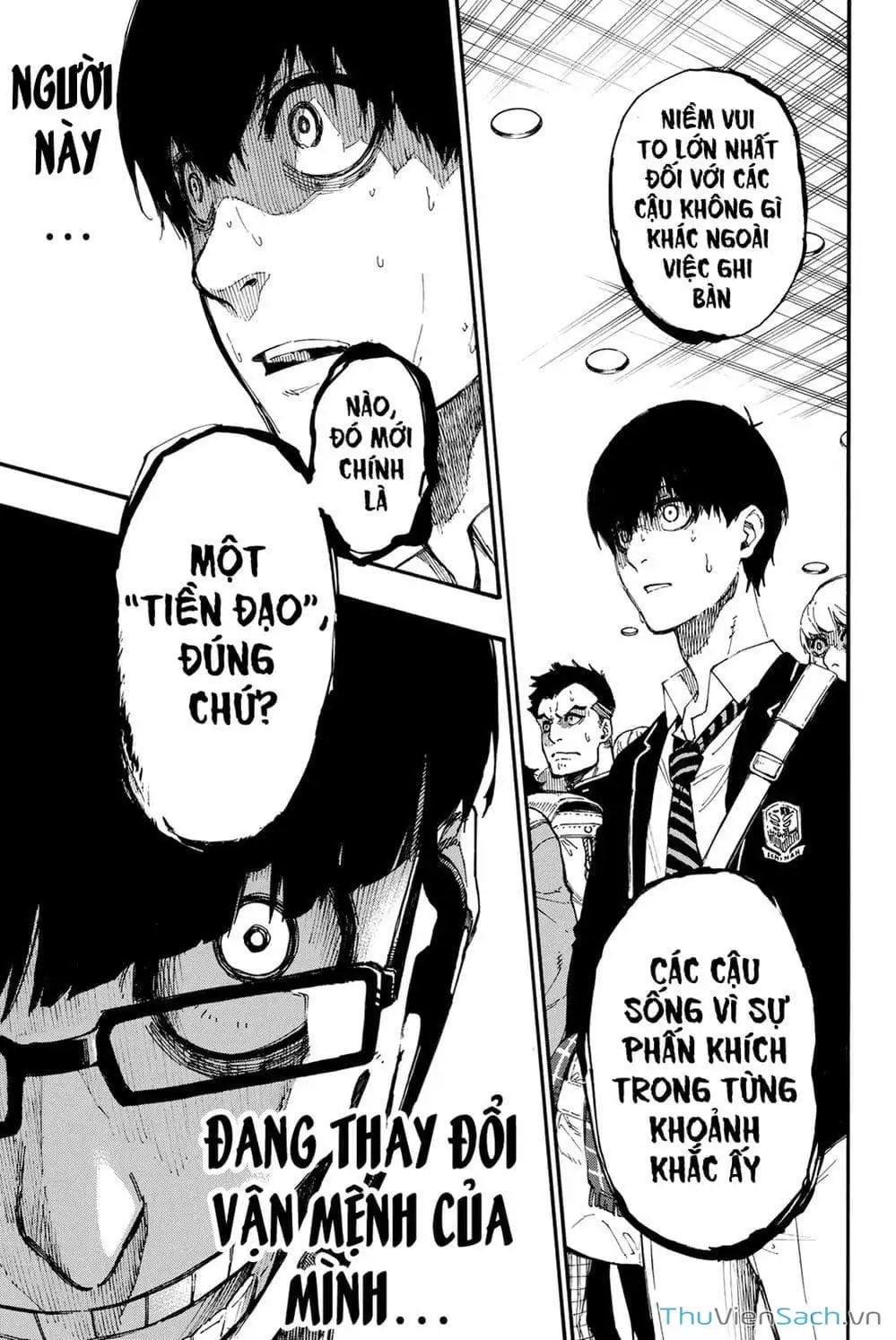 Truyện Tranh Tiền Đạo Số 1 - Blue Lock trang 5