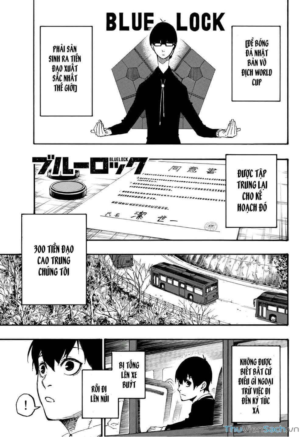 Truyện Tranh Tiền Đạo Số 1 - Blue Lock trang 6