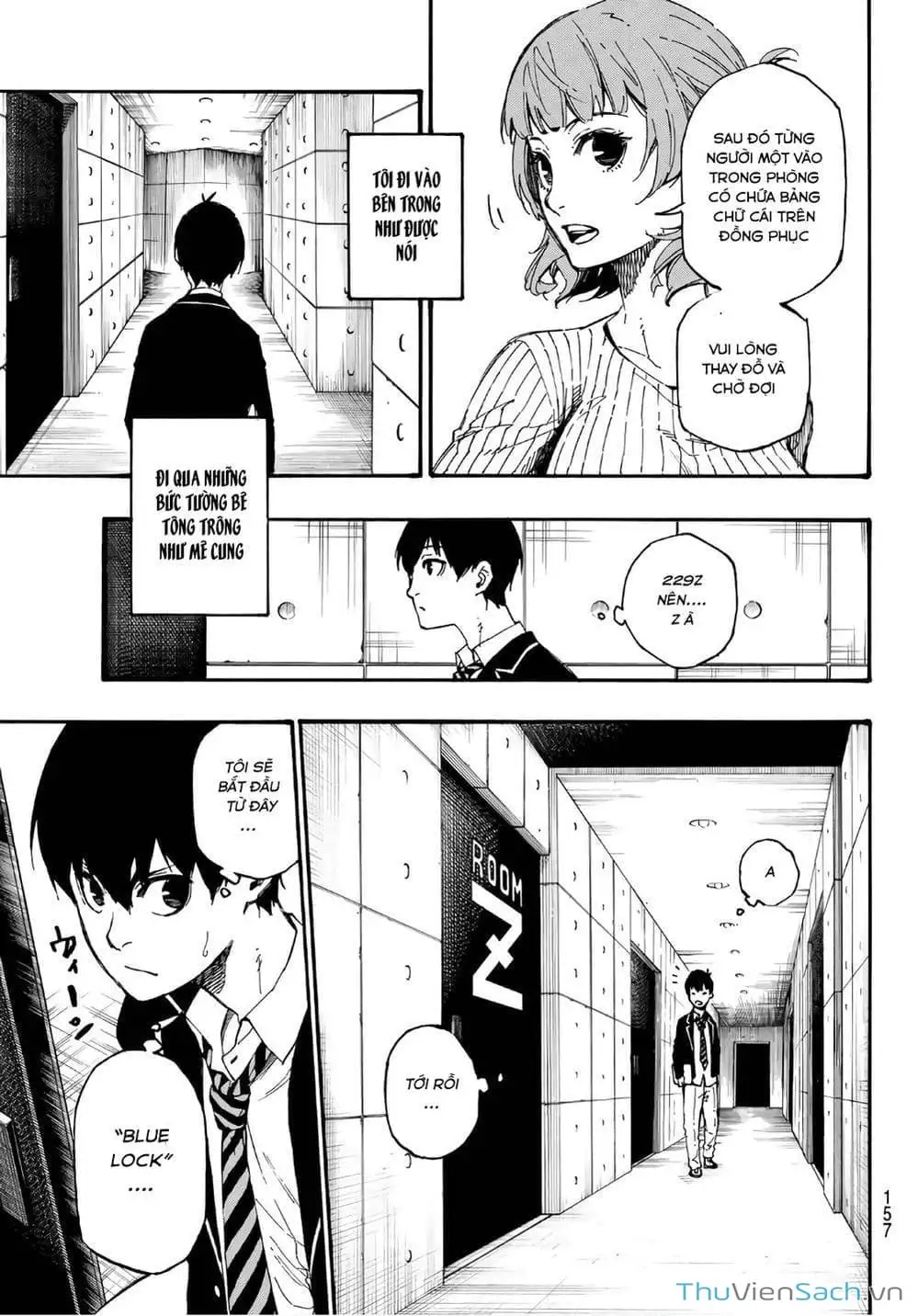 Truyện Tranh Tiền Đạo Số 1 - Blue Lock trang 5