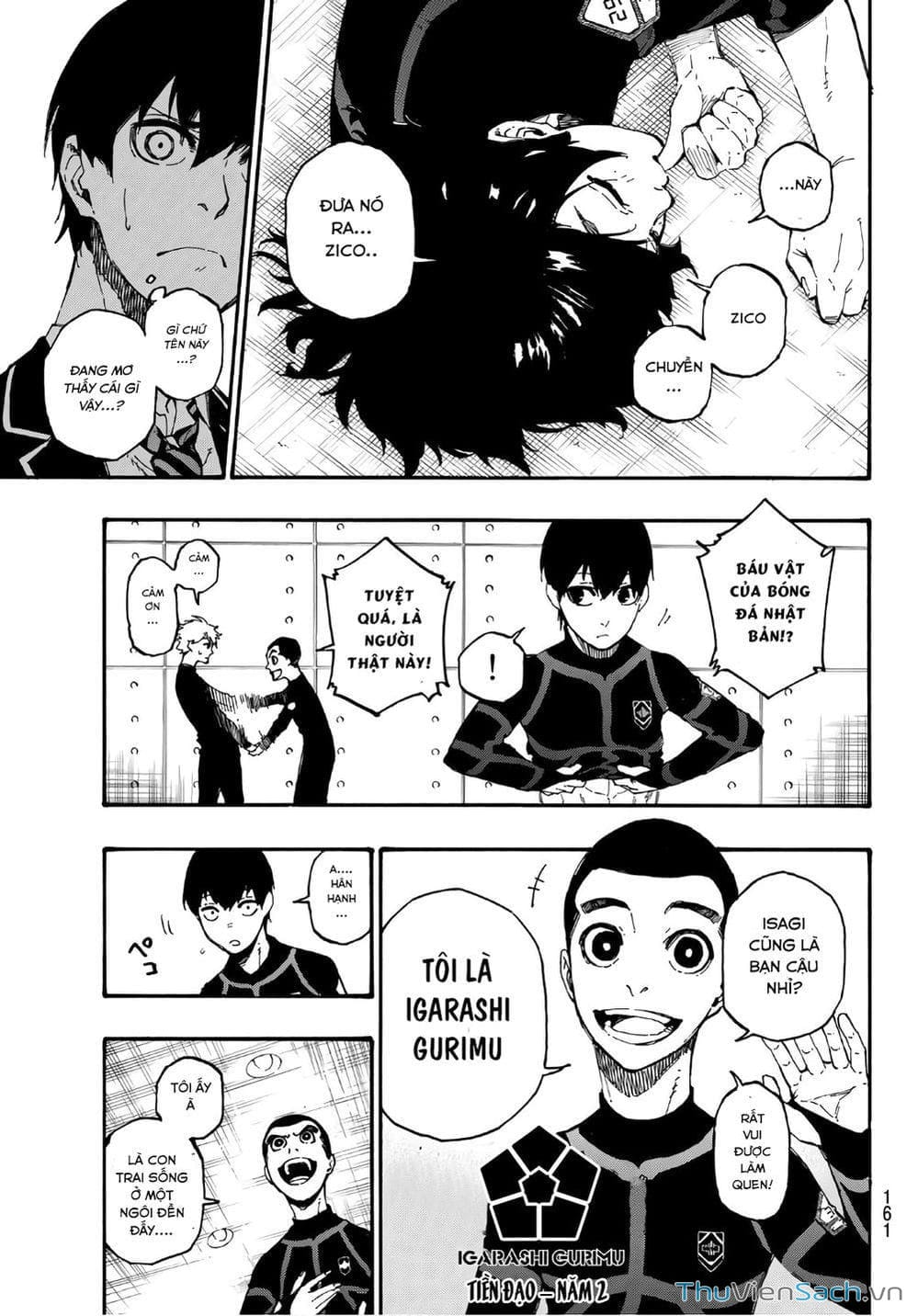 Truyện Tranh Tiền Đạo Số 1 - Blue Lock trang 6