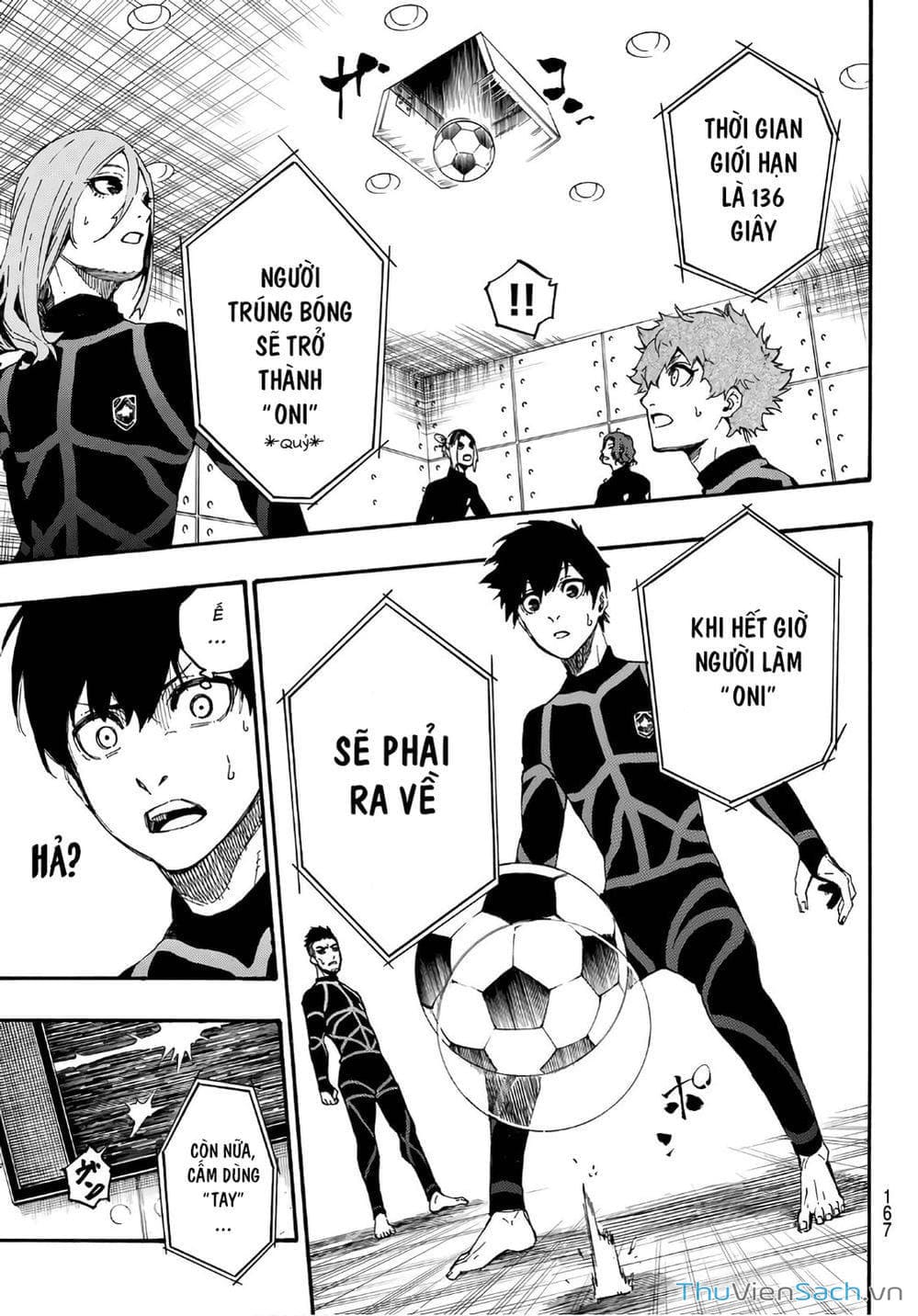 Truyện Tranh Tiền Đạo Số 1 - Blue Lock trang 6