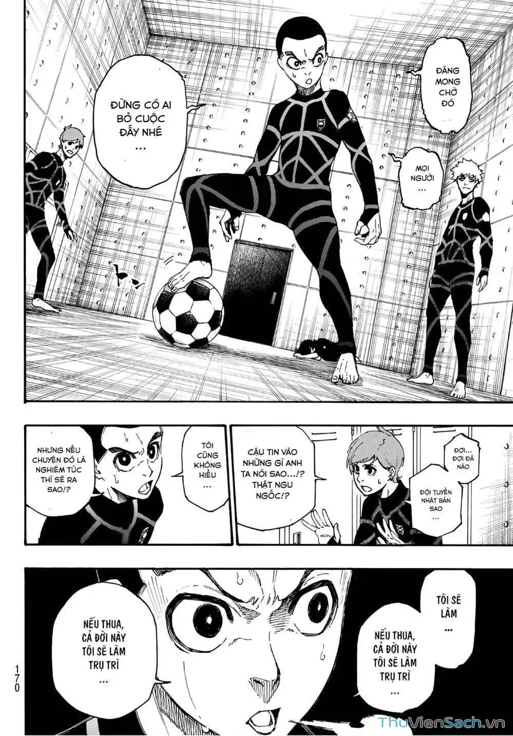 Truyện Tranh Tiền Đạo Số 1 - Blue Lock trang 5