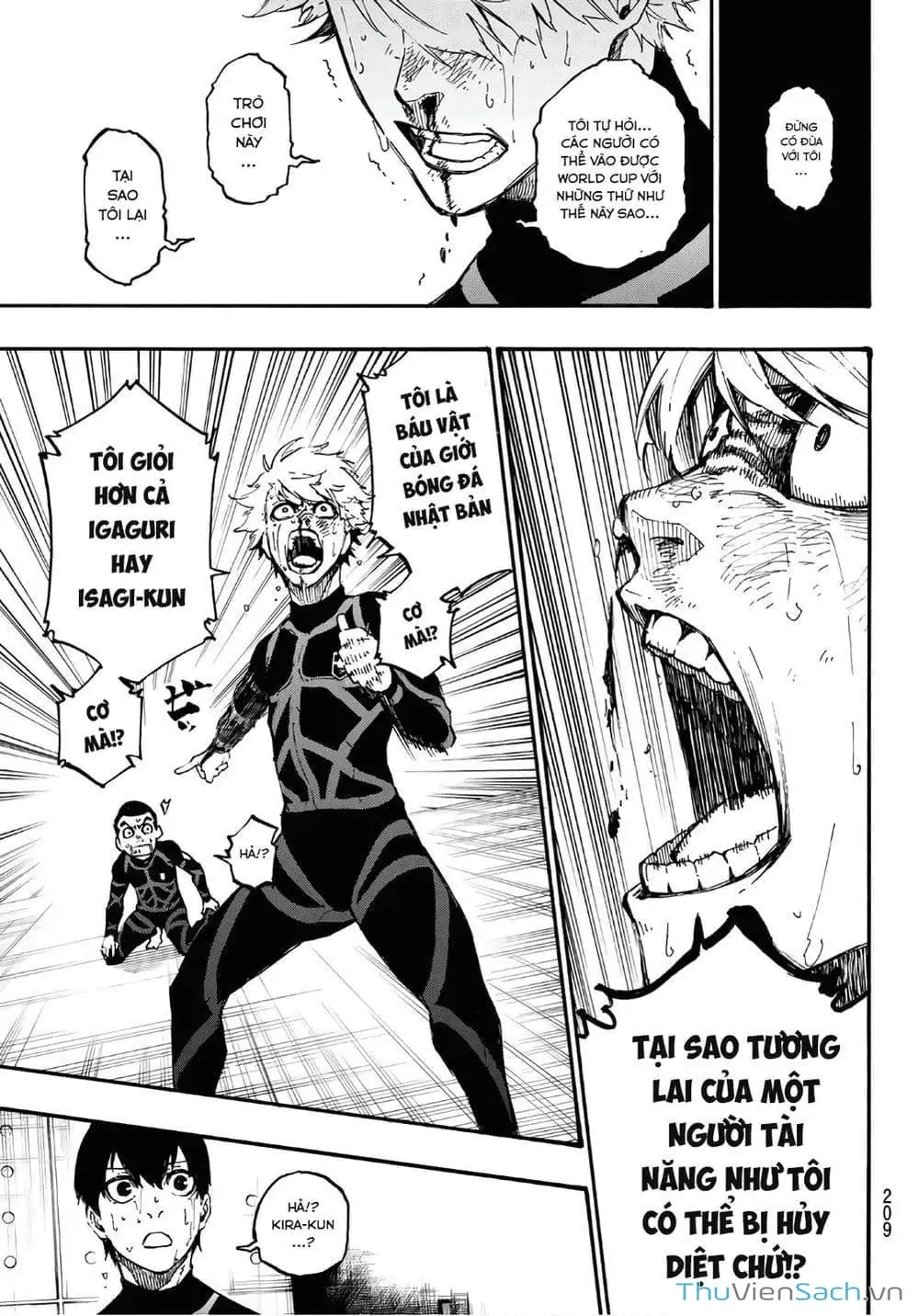 Truyện Tranh Tiền Đạo Số 1 - Blue Lock trang 5