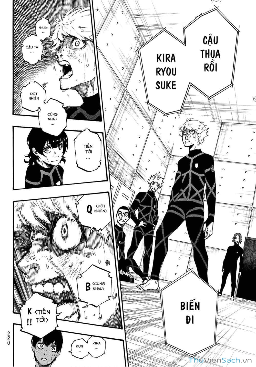 Truyện Tranh Tiền Đạo Số 1 - Blue Lock trang 6