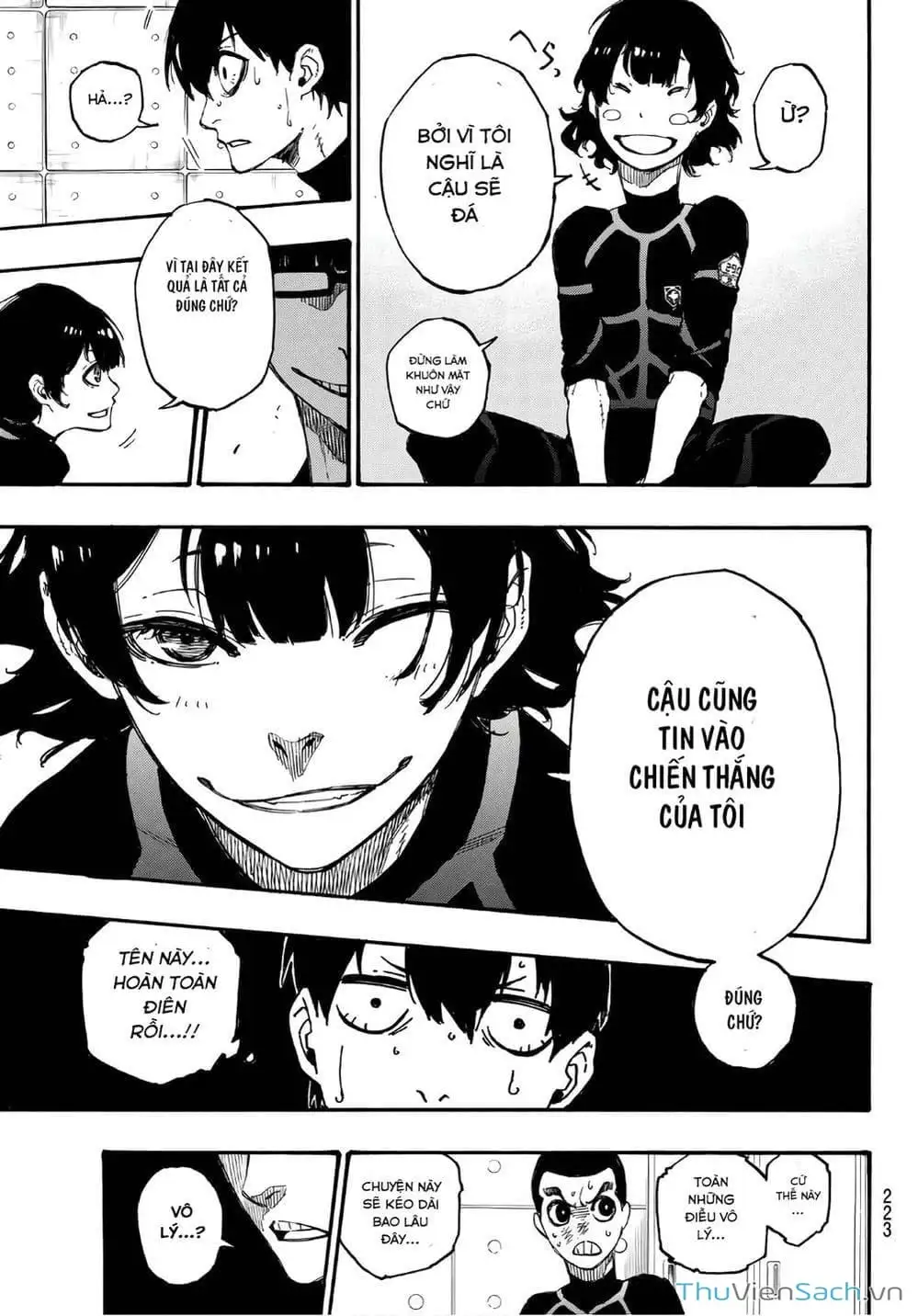 Truyện Tranh Tiền Đạo Số 1 - Blue Lock trang 5