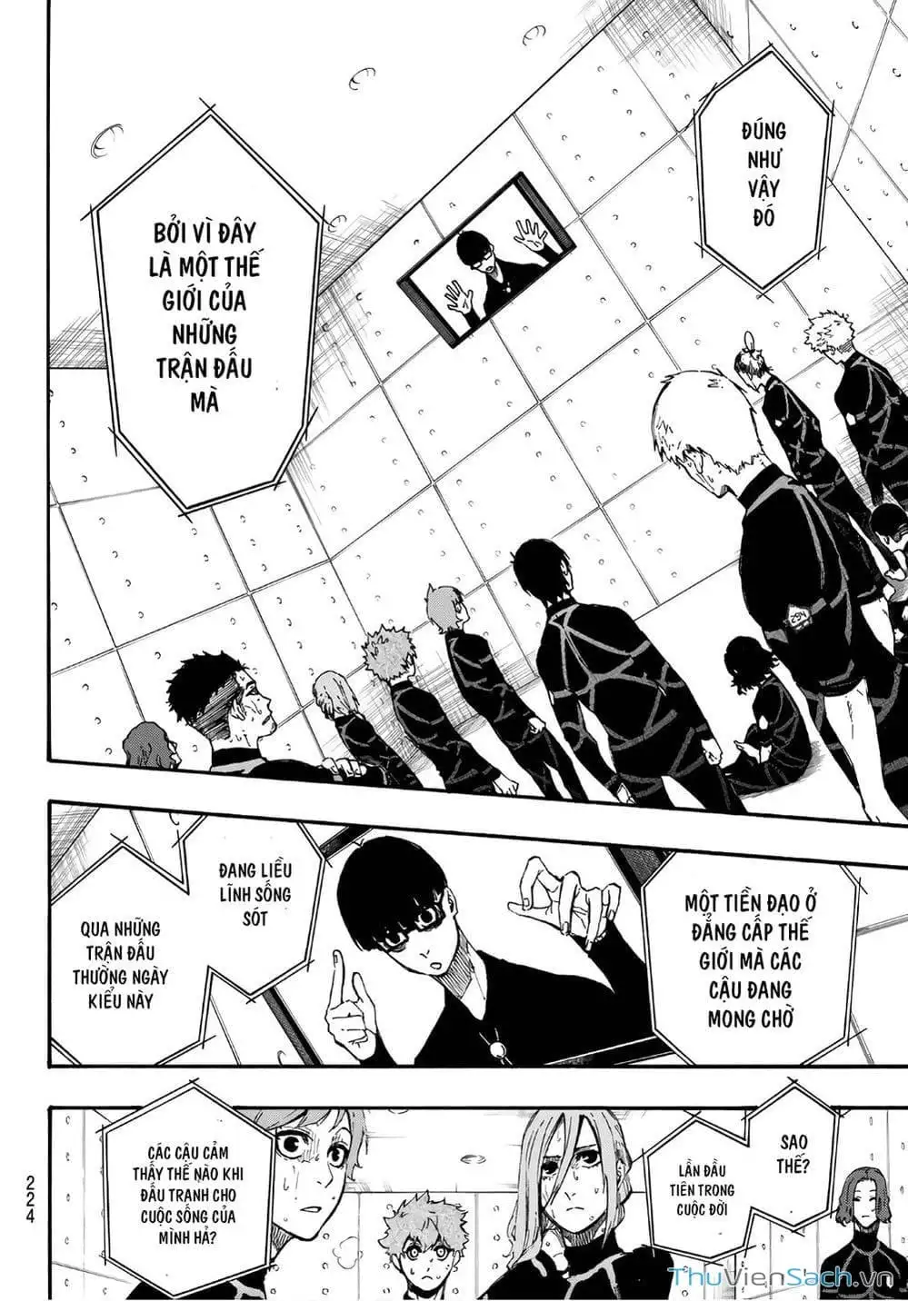 Truyện Tranh Tiền Đạo Số 1 - Blue Lock trang 5