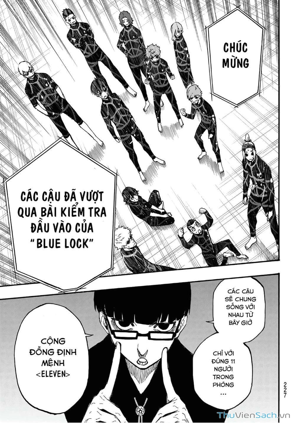 Truyện Tranh Tiền Đạo Số 1 - Blue Lock trang 6