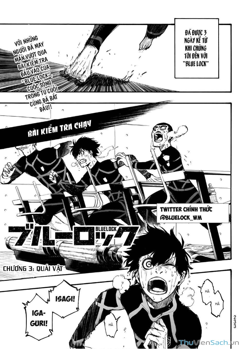 Truyện Tranh Tiền Đạo Số 1 - Blue Lock trang 5