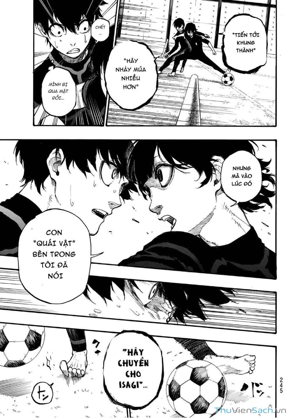 Truyện Tranh Tiền Đạo Số 1 - Blue Lock trang 5