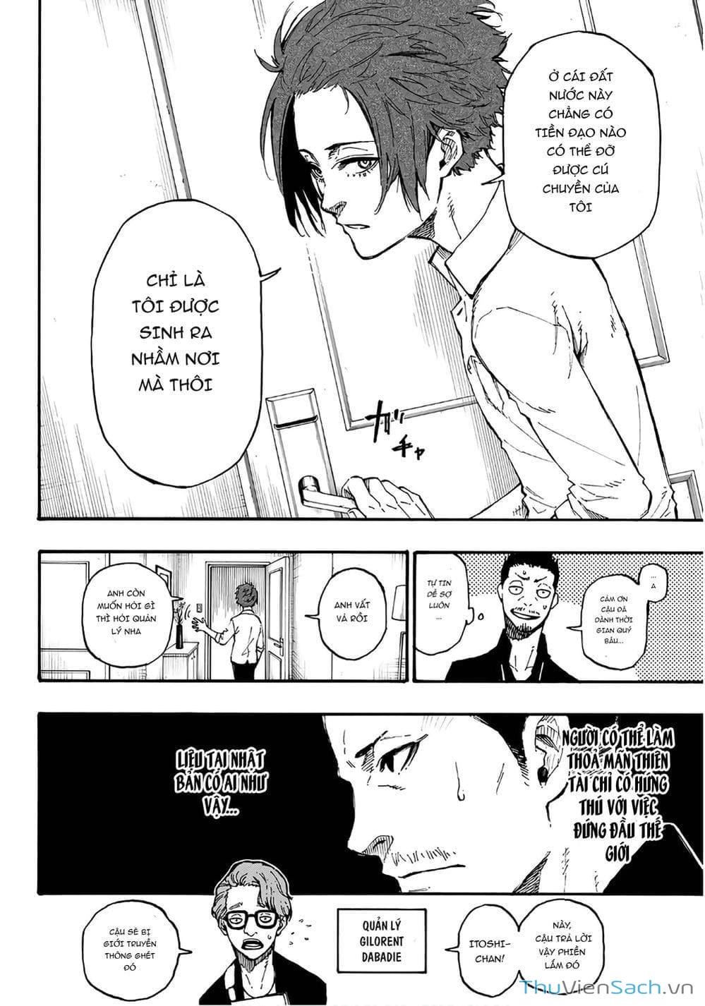 Truyện Tranh Tiền Đạo Số 1 - Blue Lock trang 6