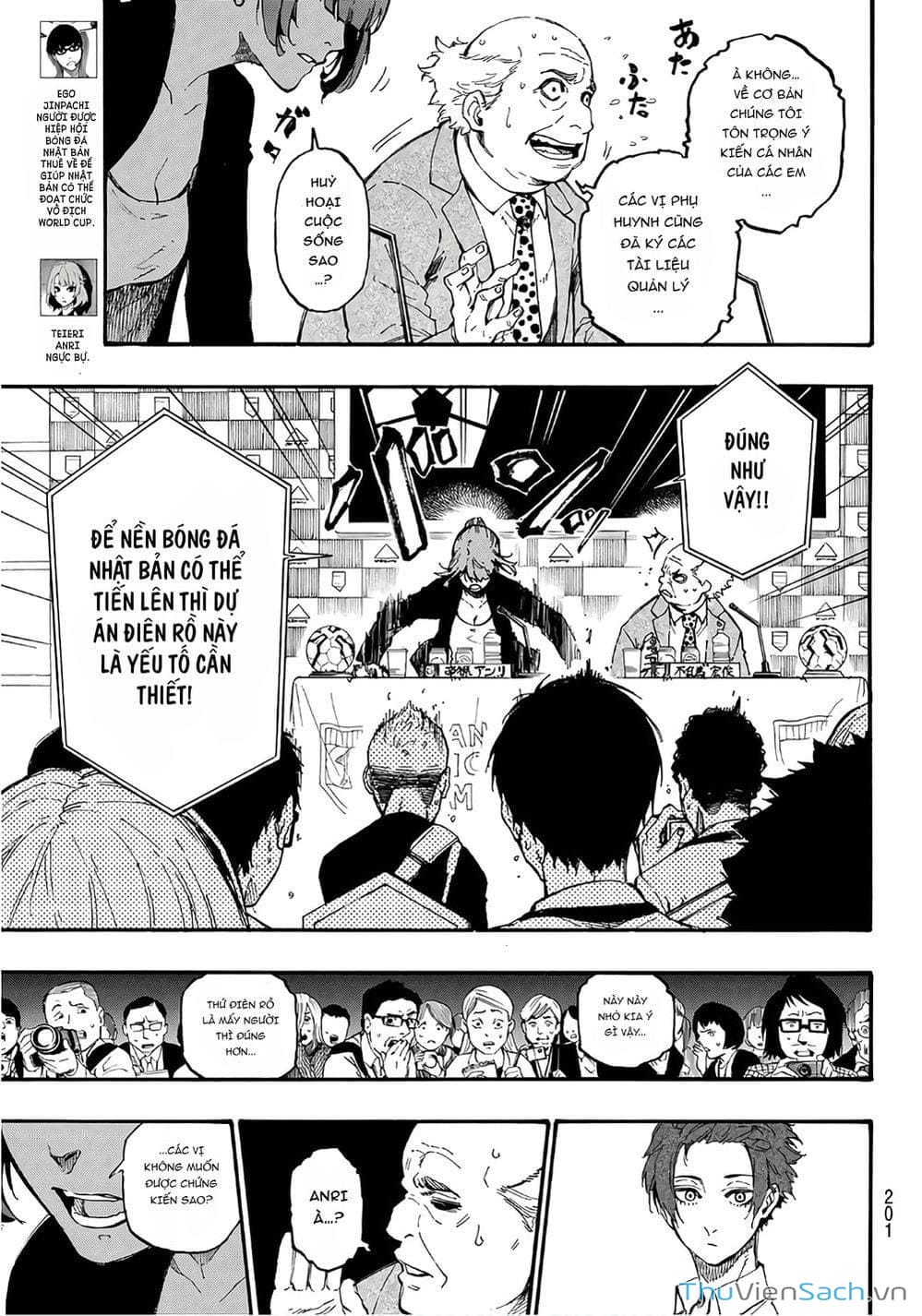 Truyện Tranh Tiền Đạo Số 1 - Blue Lock trang 6