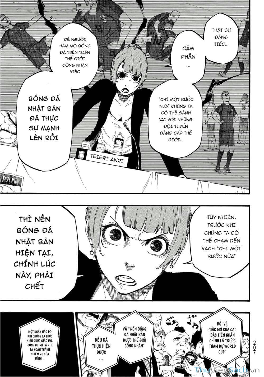 Truyện Tranh Tiền Đạo Số 1 - Blue Lock trang 6