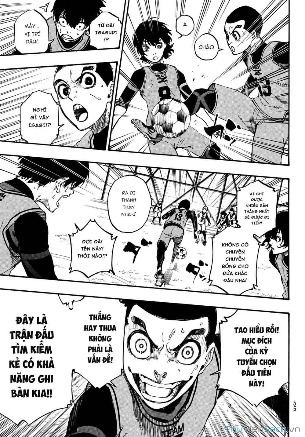 Truyện Tranh Tiền Đạo Số 1 - Blue Lock trang 5