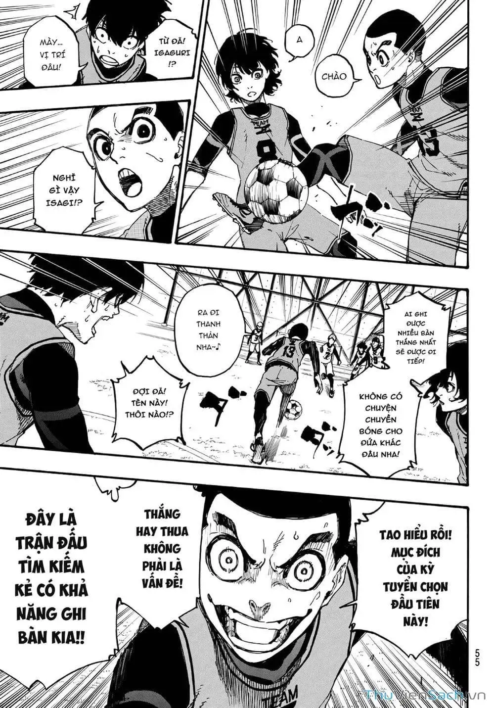 Truyện Tranh Tiền Đạo Số 1 - Blue Lock trang 5