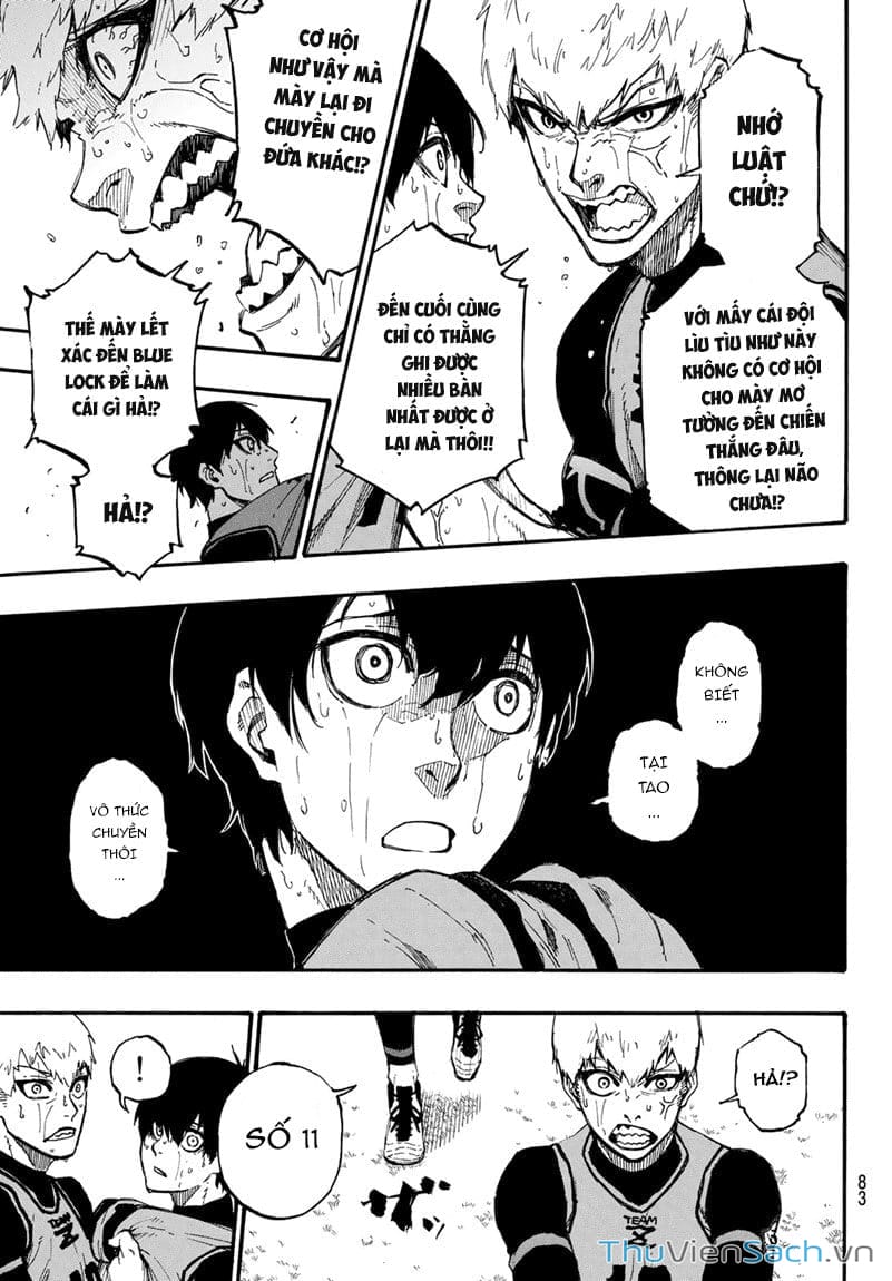 Truyện Tranh Tiền Đạo Số 1 - Blue Lock trang 6