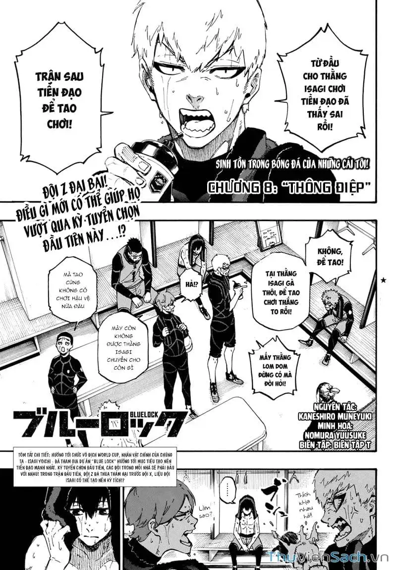 Truyện Tranh Tiền Đạo Số 1 - Blue Lock trang 5