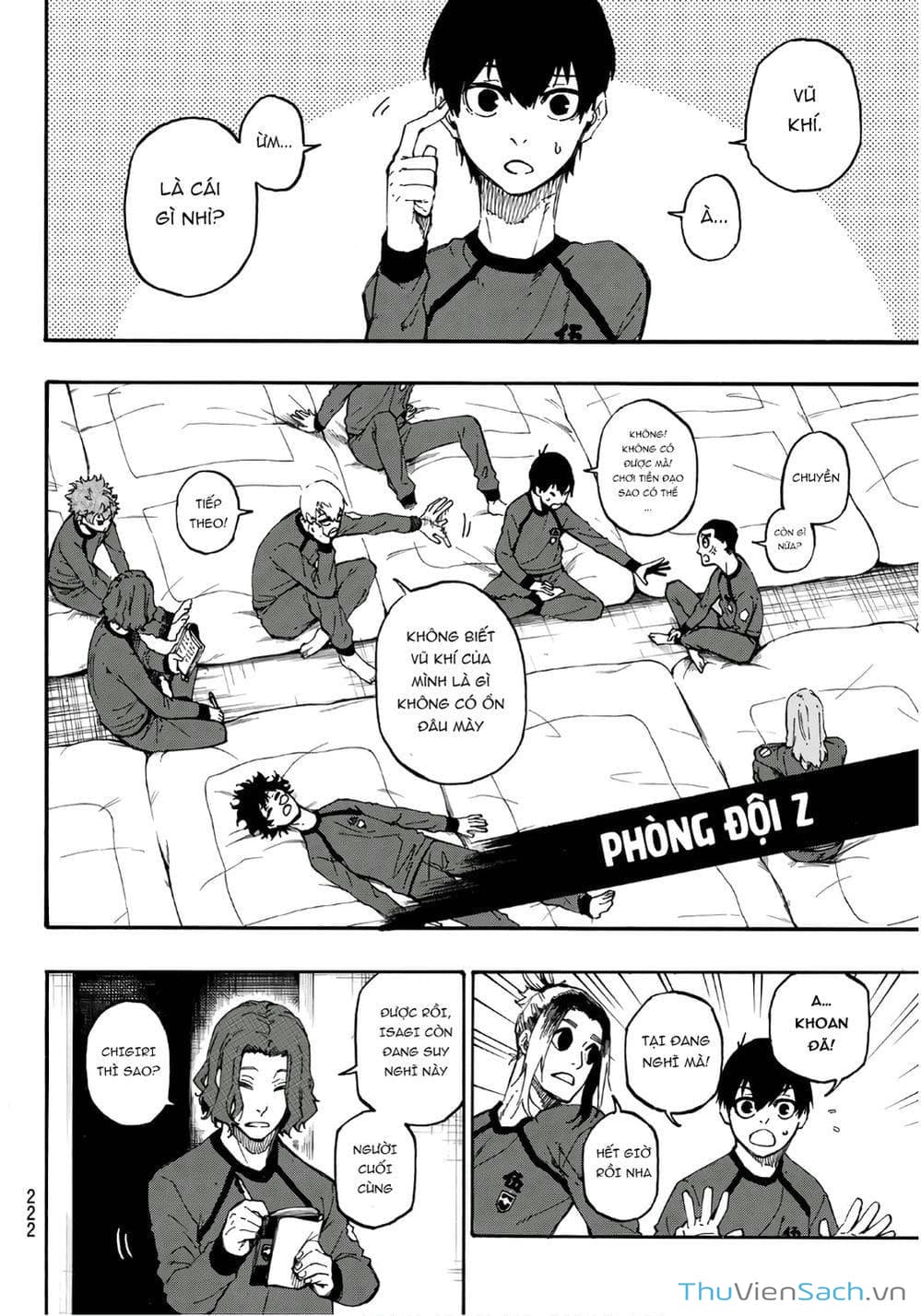 Truyện Tranh Tiền Đạo Số 1 - Blue Lock trang 6